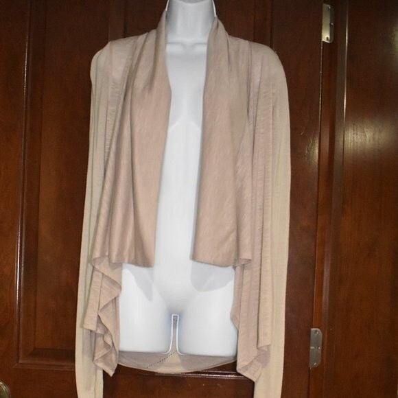 LINQ Los Angeles Open Front Cardigan Sweater Size Small - Picture 6 of 13